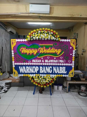 Papan Bunga di Rs Siloam