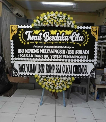 Papan Bunga di Rs Siloam
